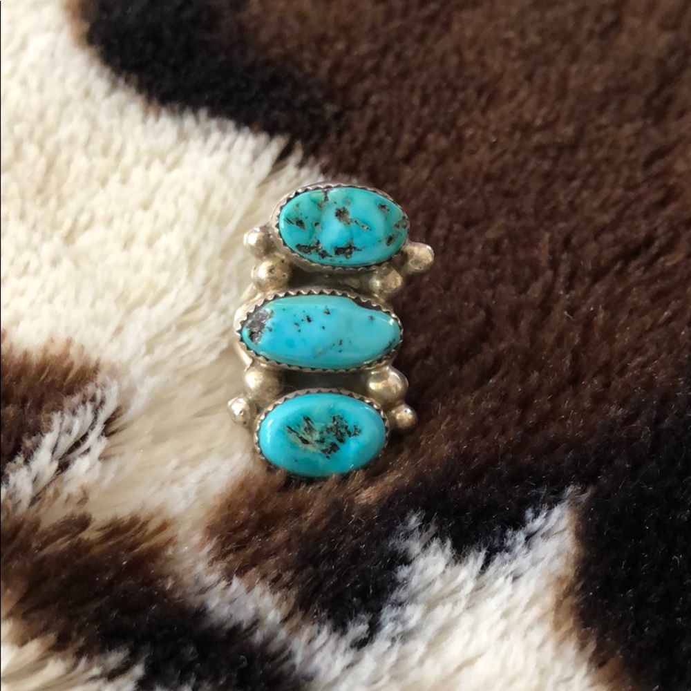 SOLD Native turquoise ring